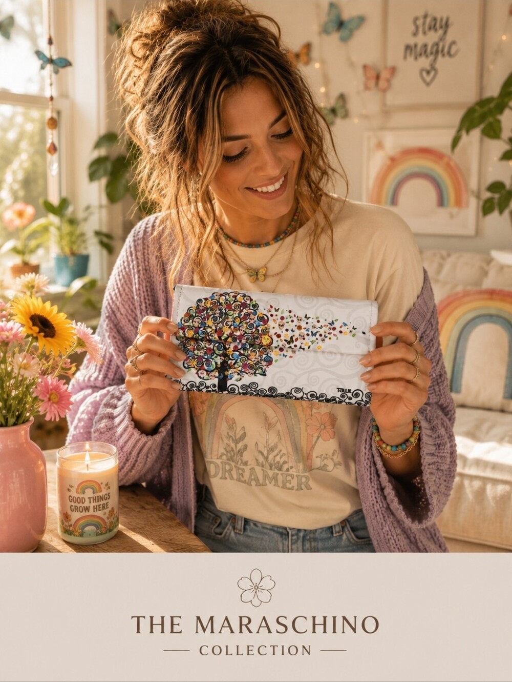 Tawi Tree of Life Wallet | Whimsigoth Artistic Design